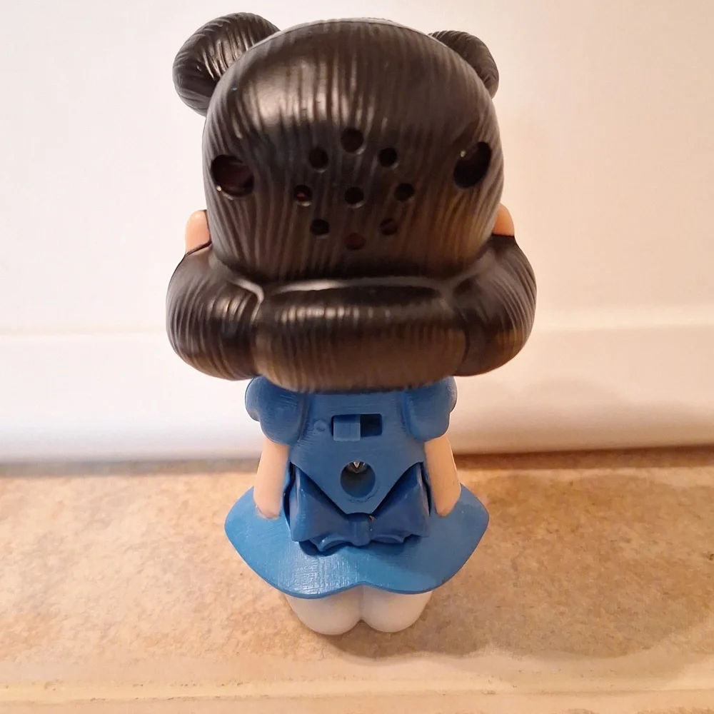 Peanuts Lucy Van Pelt Grumpy‎ Figure Blue Dress Action Toy Collectible